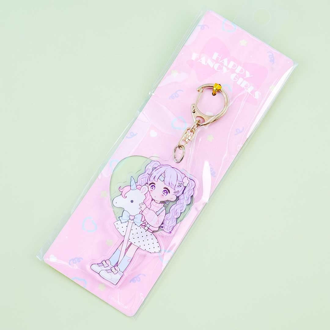 Happy Fancy Girls Unicorn Charm