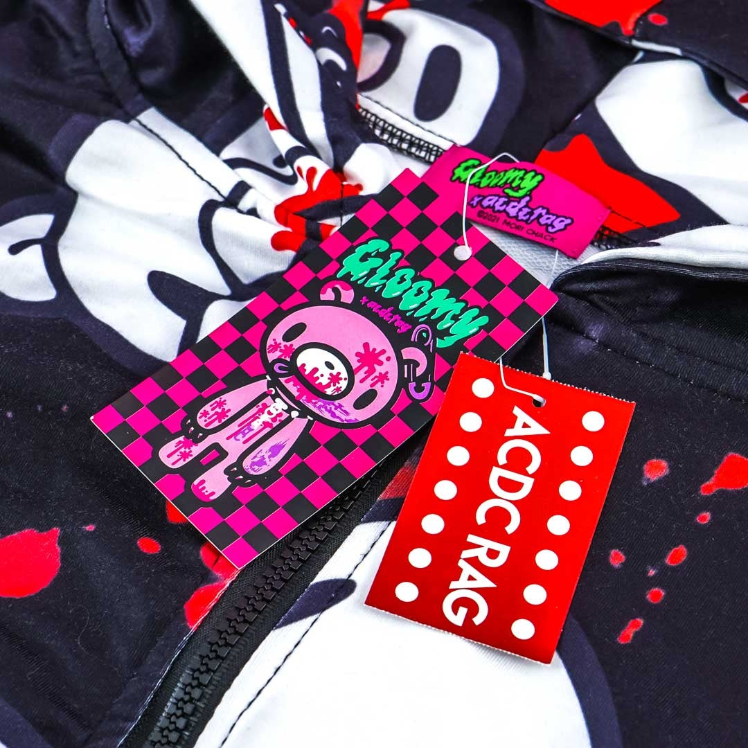 ACDC RAG Dark Gloomy Bear Hoodie