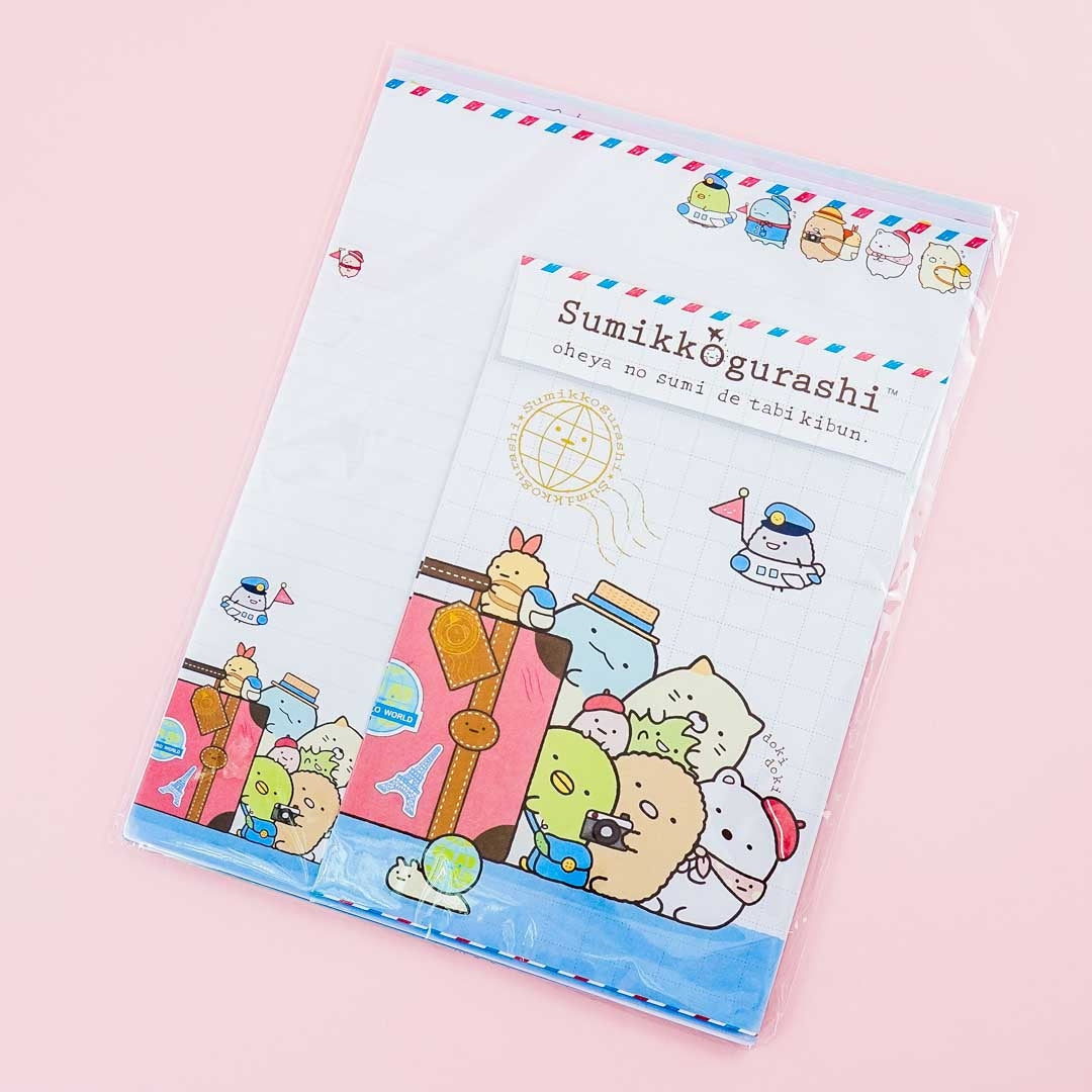 Sumikko Gurashi World Tour Letter Set
