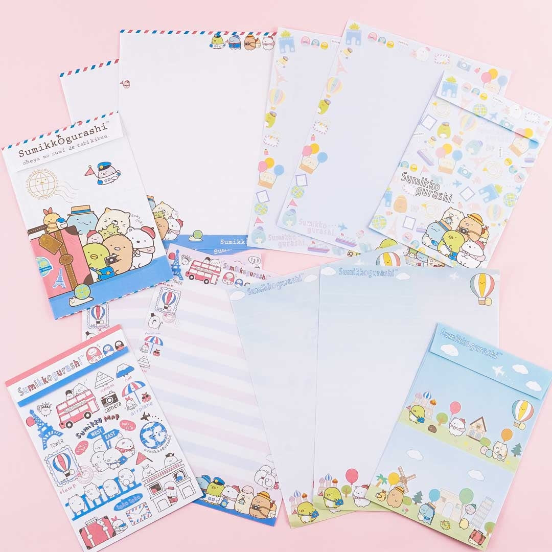 Sumikko Gurashi World Tour Letter Set