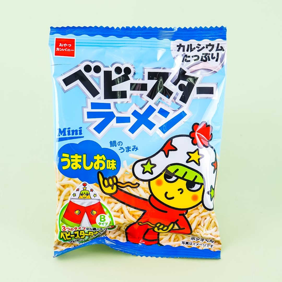 Oyatsu Baby Star  Umashio Taste Ramen Snacks - Mini Pack