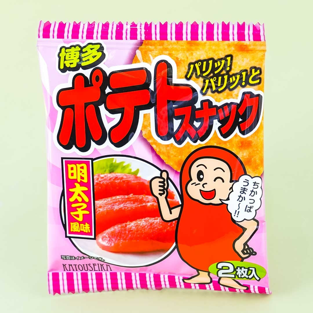 Katou Seika Potato Snacks - Mentaiko
