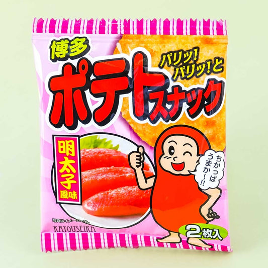 Katou Seika Potato Snacks - Mentaiko