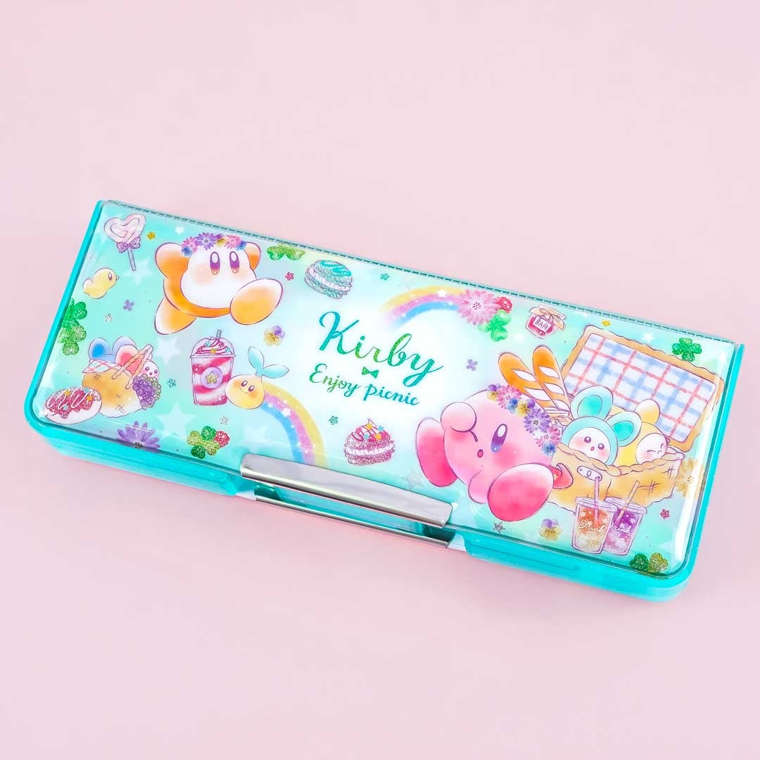 Kirby Picnic Time Double Sided Pencil Case