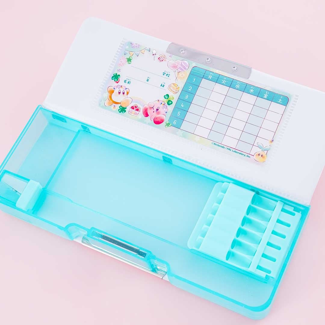 Kirby Picnic Time Double Sided Pencil Case