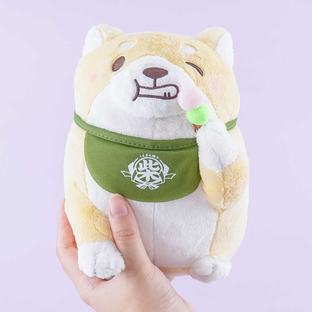 Chuken Mochi Shiba Dango Plushie - Kinako / Medium
