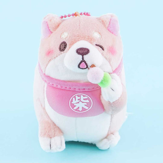 Chuken Mochi Shiba Dango Plushie - Sakura / Medium