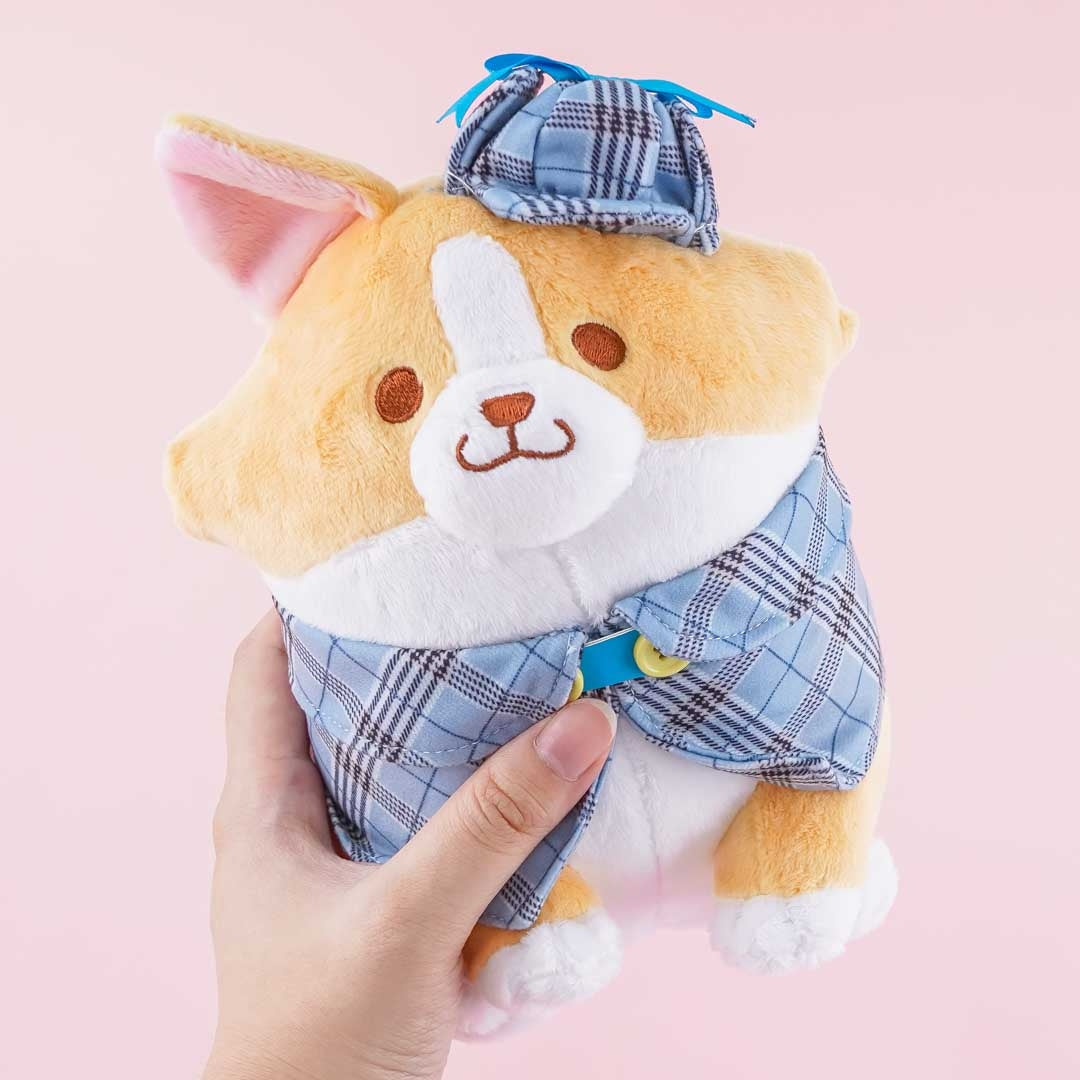 Chuken Mochi Shiba Detective Plushie - Komugi / Medium
