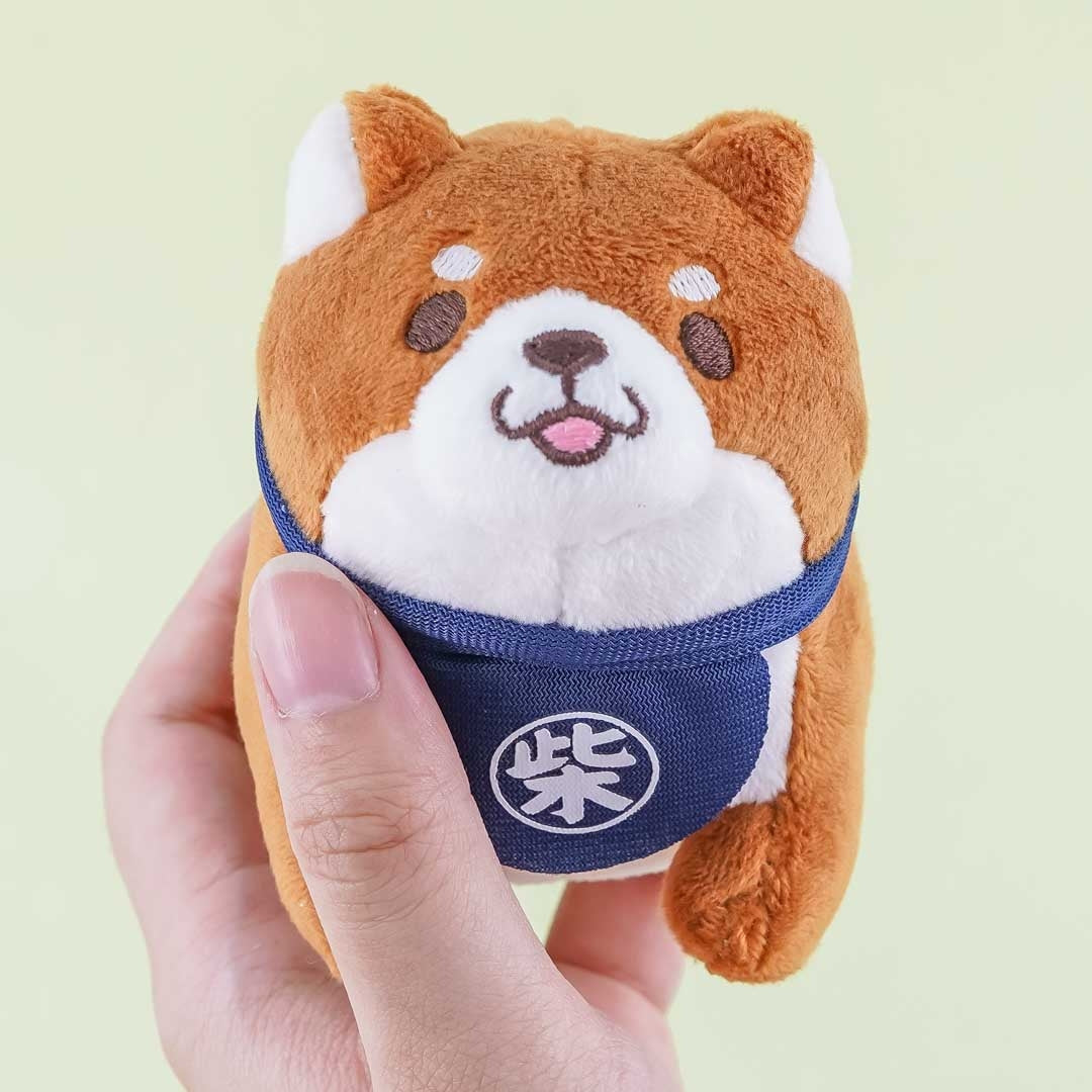 Chuken Mochi Shiba Plushie Charm -  Okaka / Mini
