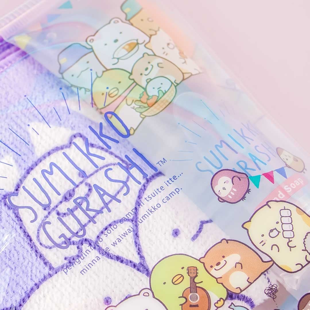 Sumikko Gurashi Campfire Hand Soap & Towel Set