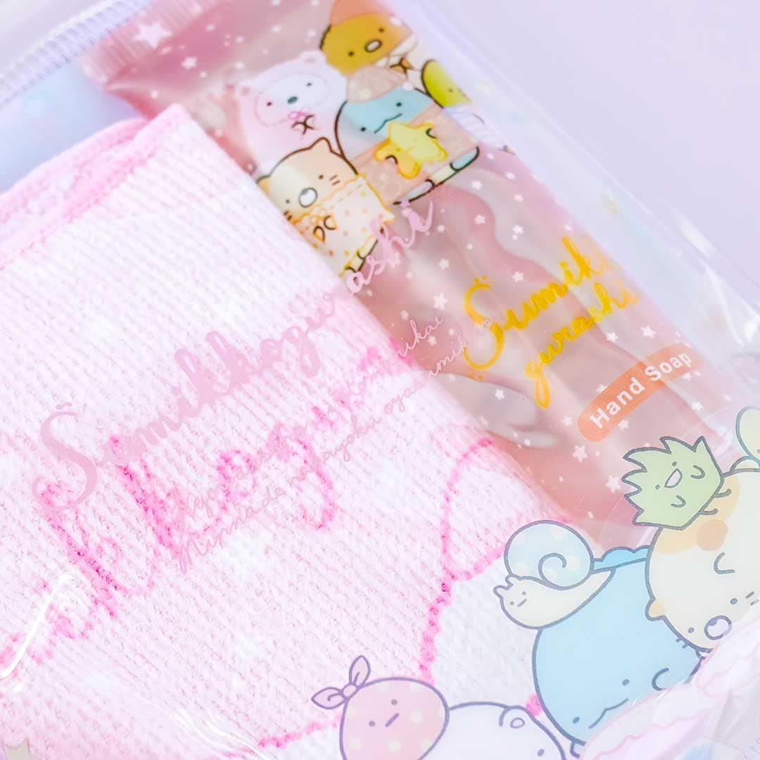 Sumikko Gurashi Slumber Party Hand Soap & Towel Set