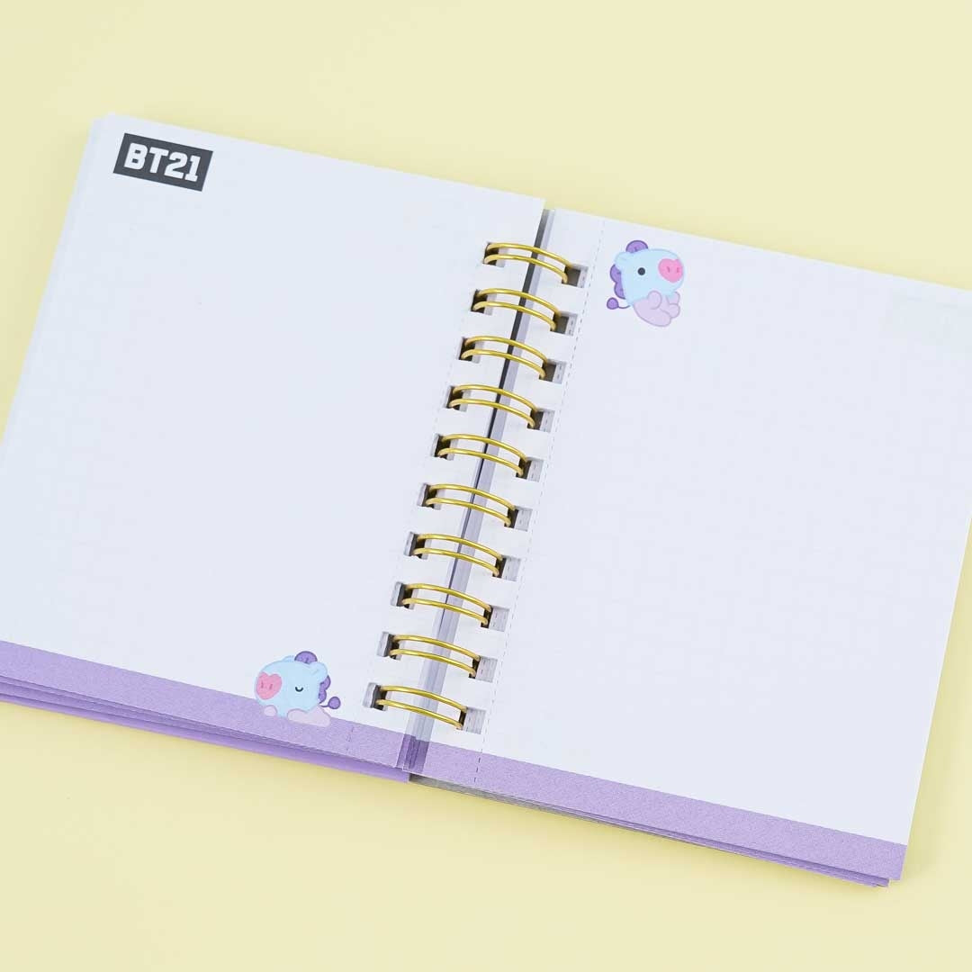 BT21 Mini Spiral Notebook - Mang