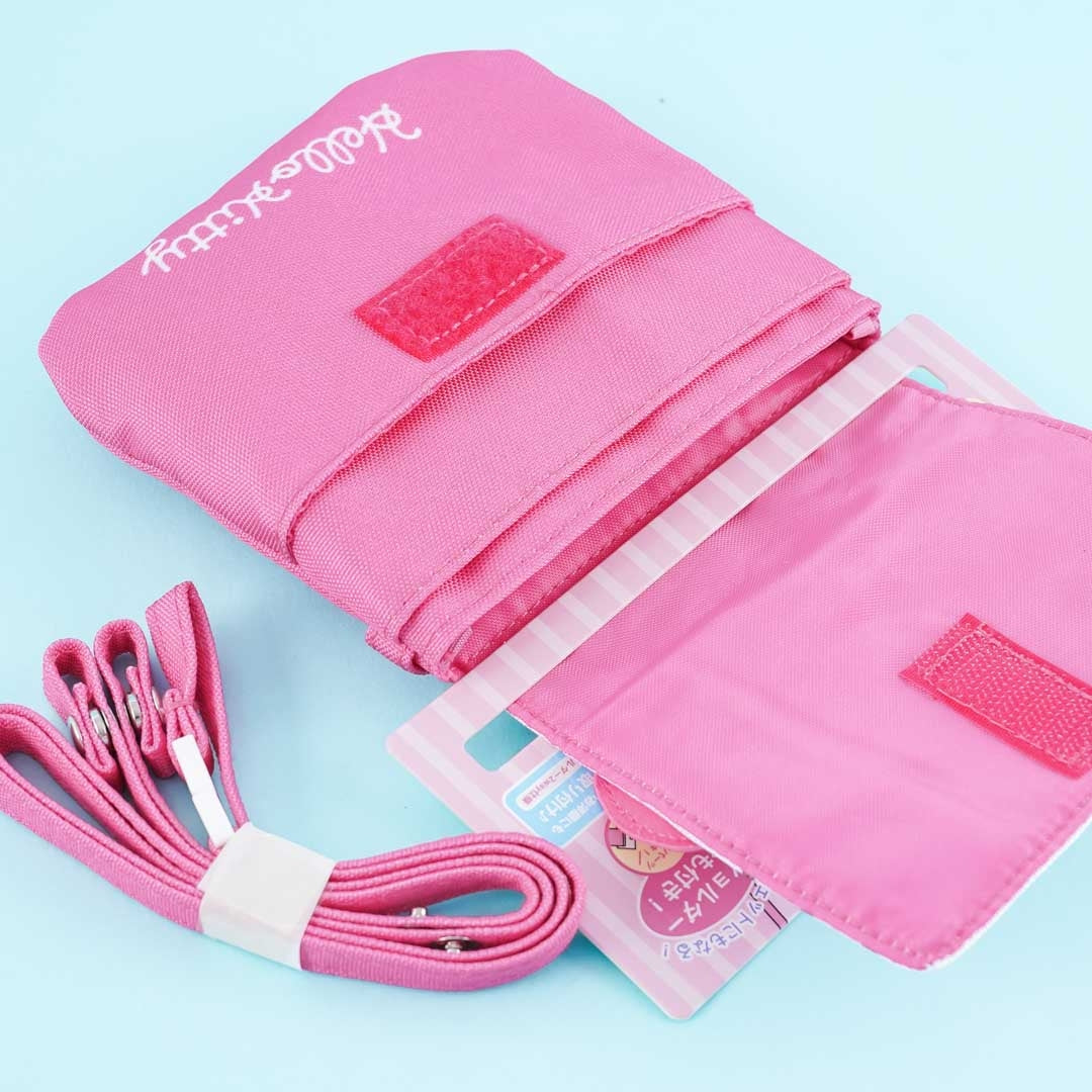 Hello Kitty Die-Cut Multi-Pocket Sling Bag