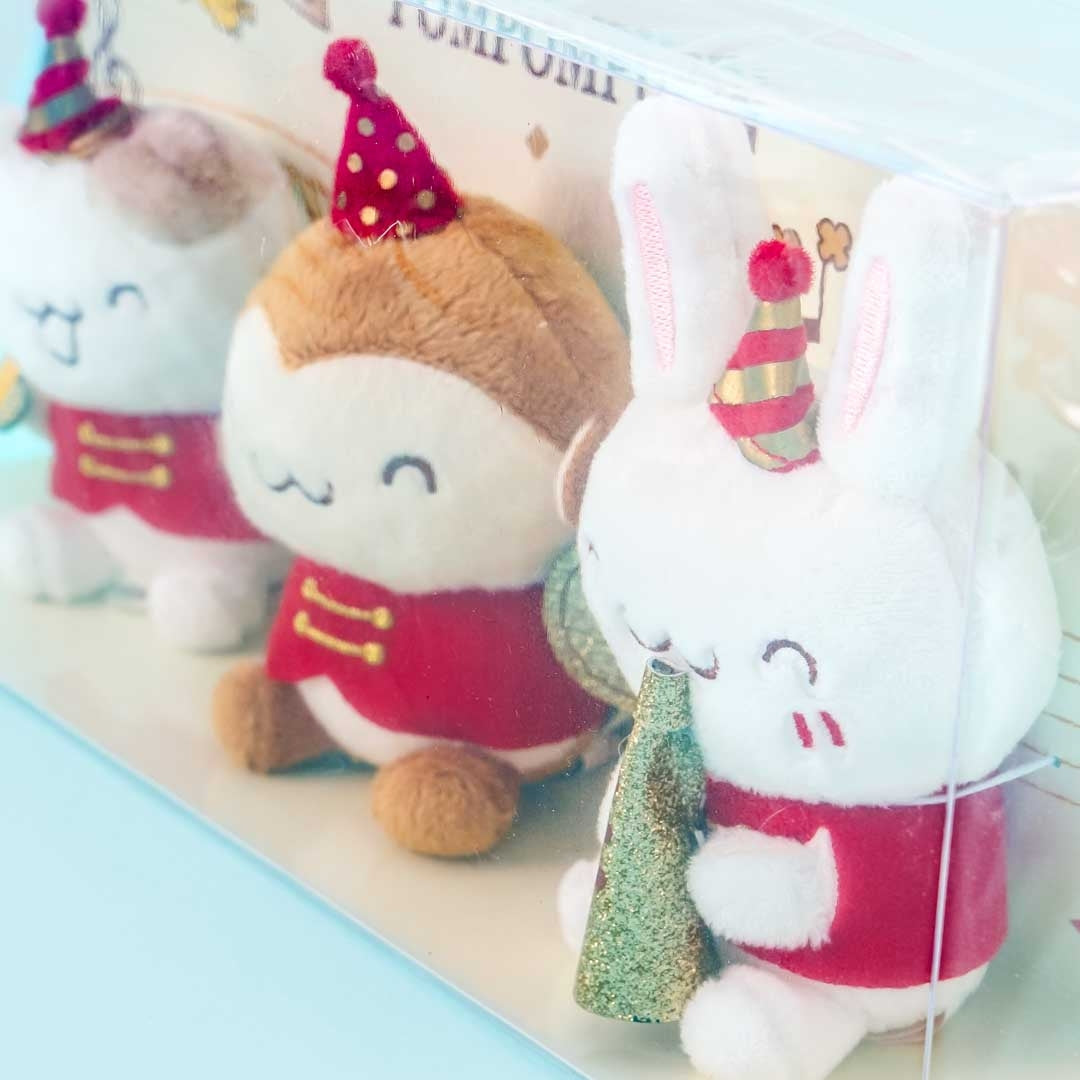 Pompompurin 25th Anniversary Marching Band Moving Plushie Set