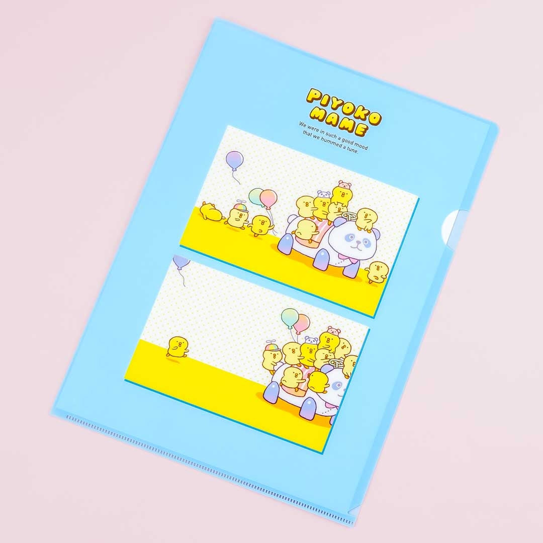 Piyokomame Amusement Park A4 File Folder