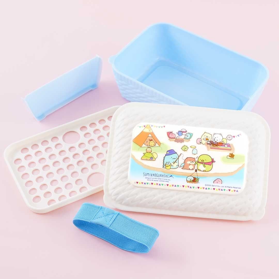 Sumikko Gurashi Rattan Basket Style Large Lunch Box