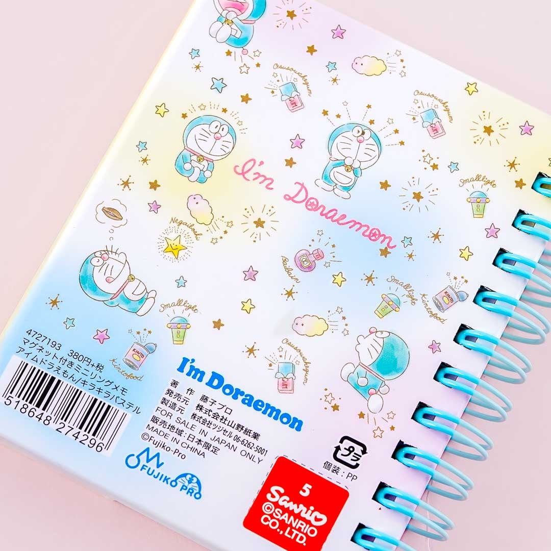 I’m Doraemon Starry Dreams Mini Spiral Notebook