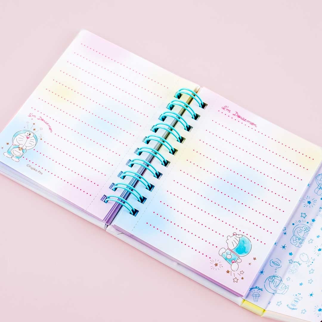 I’m Doraemon Starry Dreams Mini Spiral Notebook