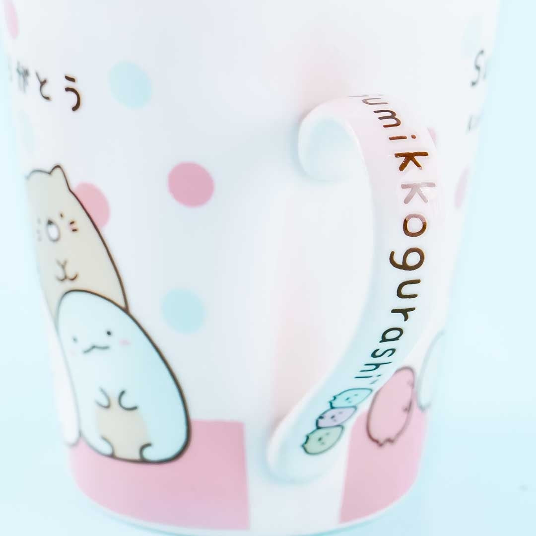 Sumikko Gurashi Happy Together Polka Dot Mug