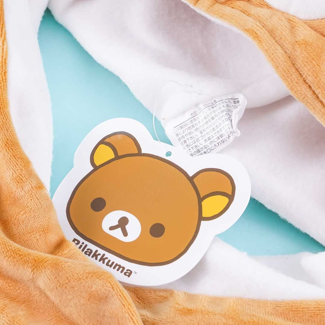 Rilakkuma Fluffy Hat With Movable Hands