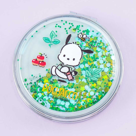 Pochacco Glittery Compact Mirror