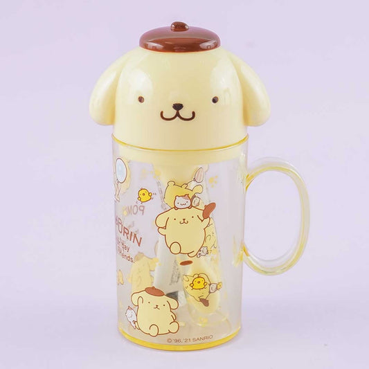 Pompompurin Toothbrush Set With Cup