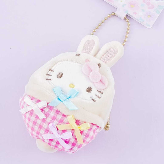 Hello Kitty Easter Bunny Clasp Coin Purse