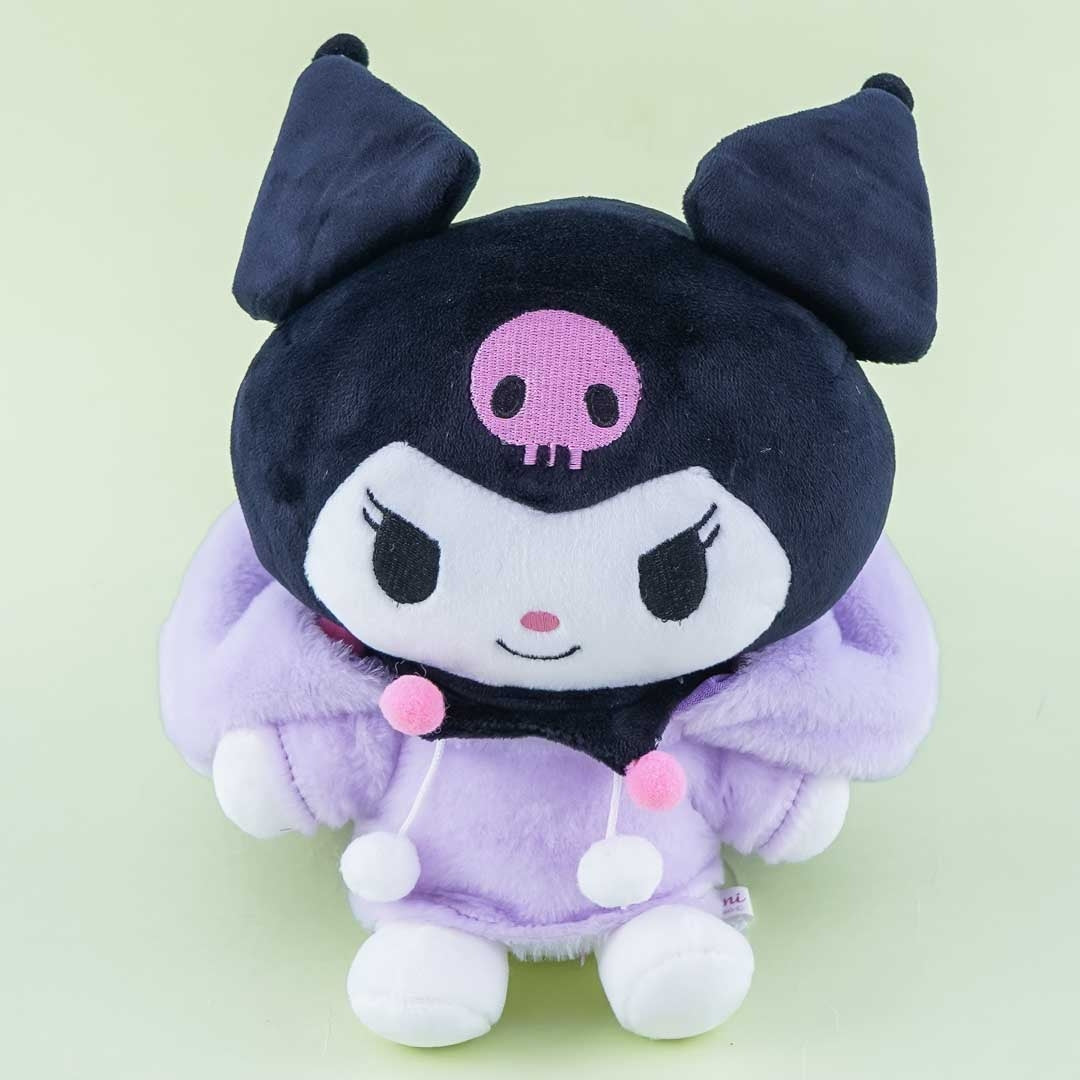 Sanrio Friend Hoodie Plushie - Kuromi / Medium