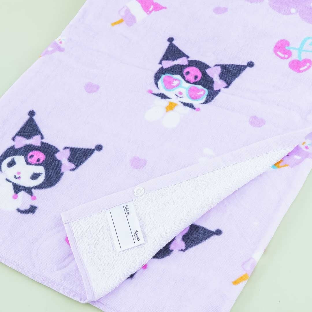 Kuromi Hooded Towel