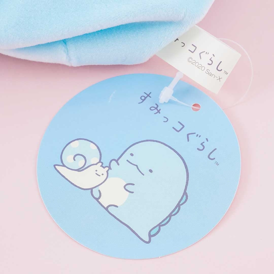 Sumikko Gurashi Fluffy Drawstring Pouch - Tokage