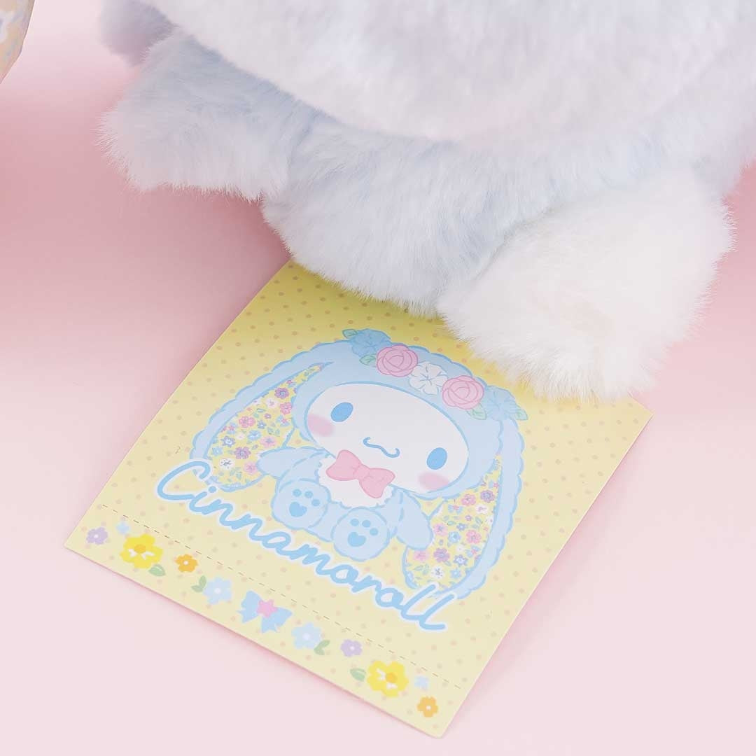 Cinnamoroll Flower Bunny Plushie - Medium