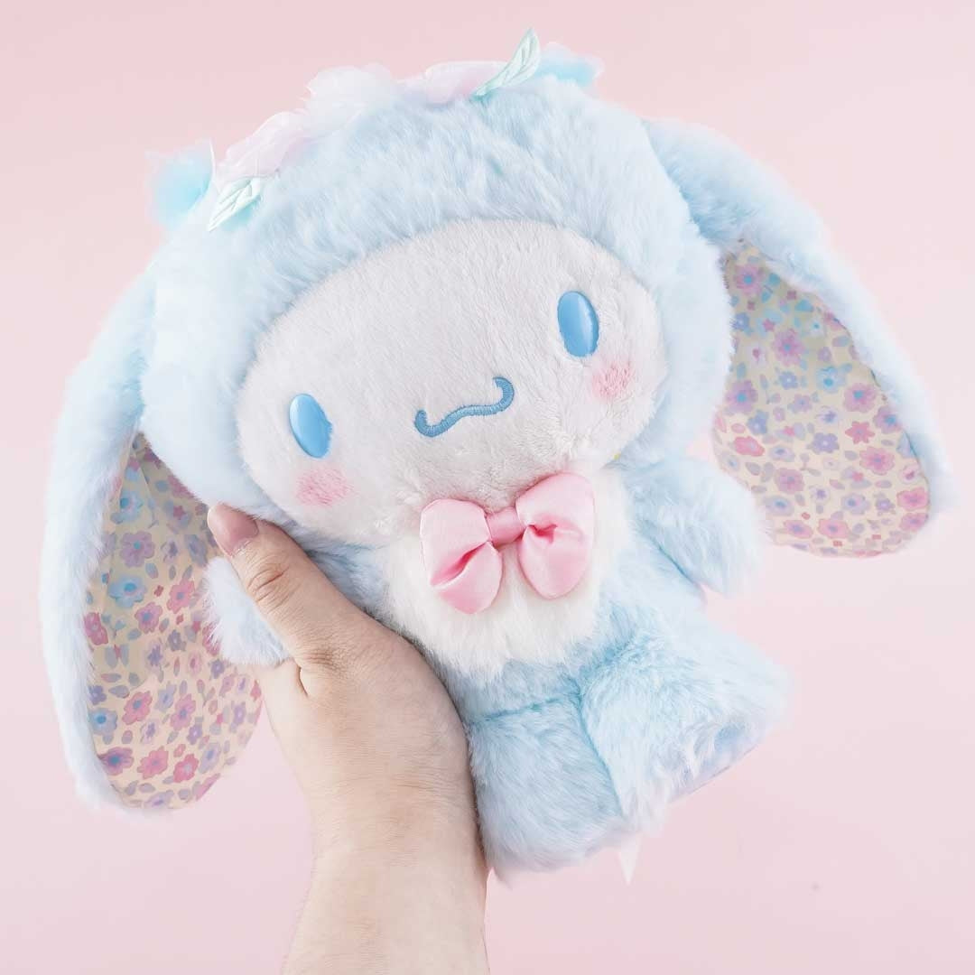 Cinnamoroll Flower Bunny Plushie - Medium