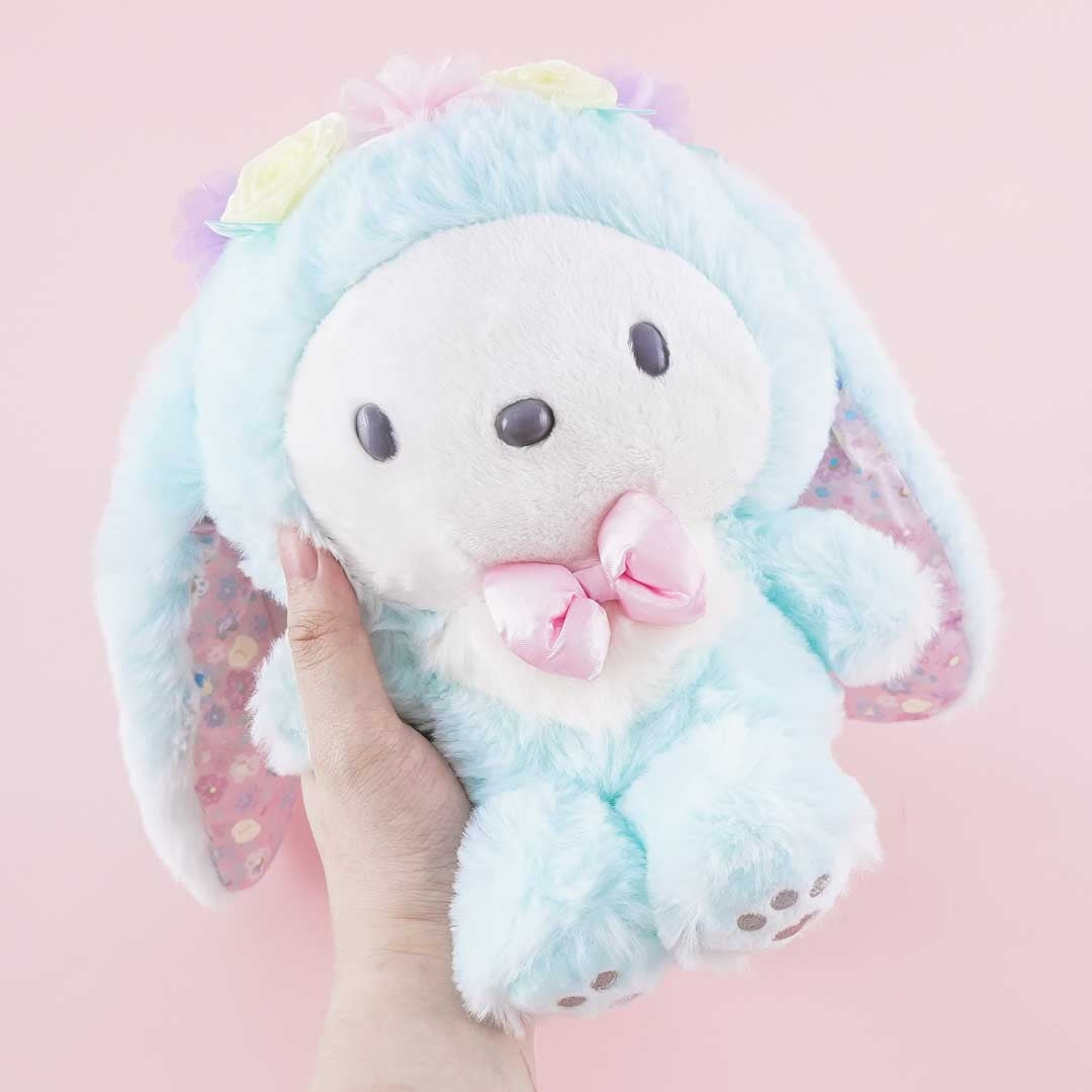 Pochacco Flower Bunny Plushie - Medium