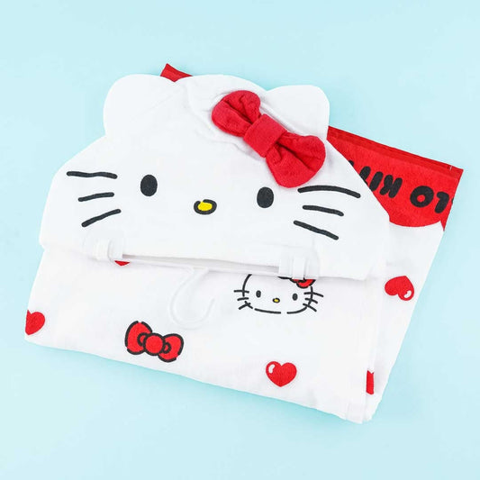 Hello Kitty Hooded Towel