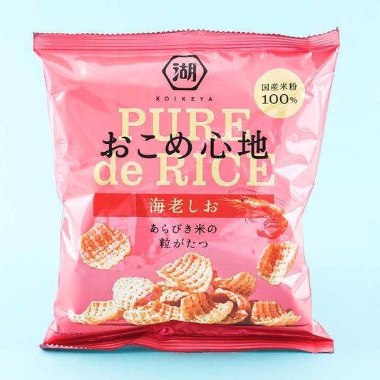 Koikeya Pure de Rice Snacks - Shrimp Salt