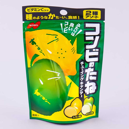 Nobel No Tane Candy - Lemon & Green Apple