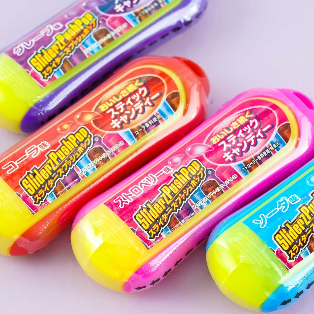 Tops Sliders Push Pop Candy