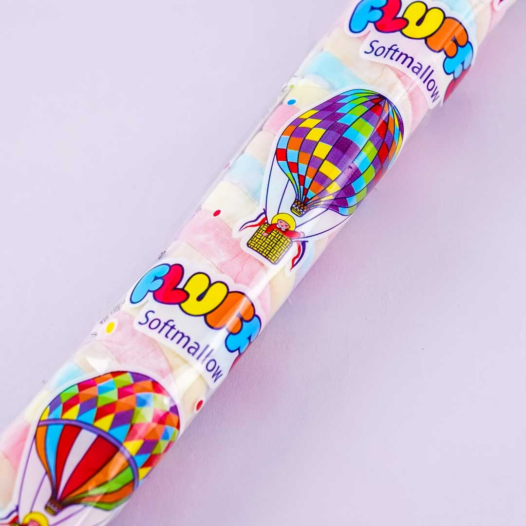 Yaokin Fluffy Long Rainbow Marshmallow