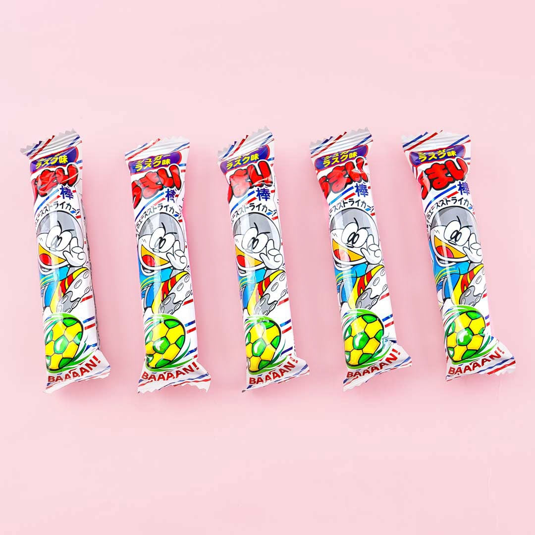 Yaokin Umaibo Sugar Rusk Snack Stick Set - 5 pcs