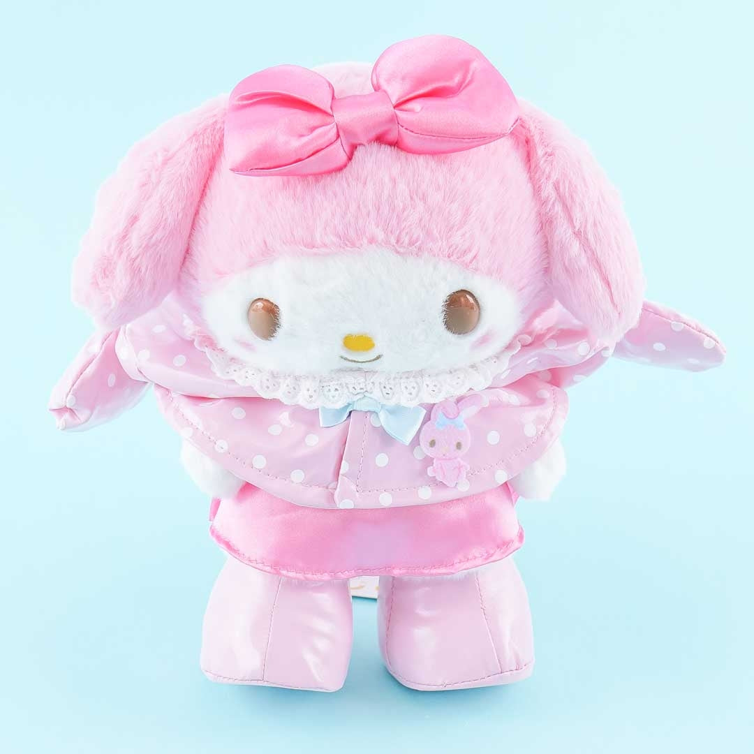 My Melody Raincoat Plushie - Medium