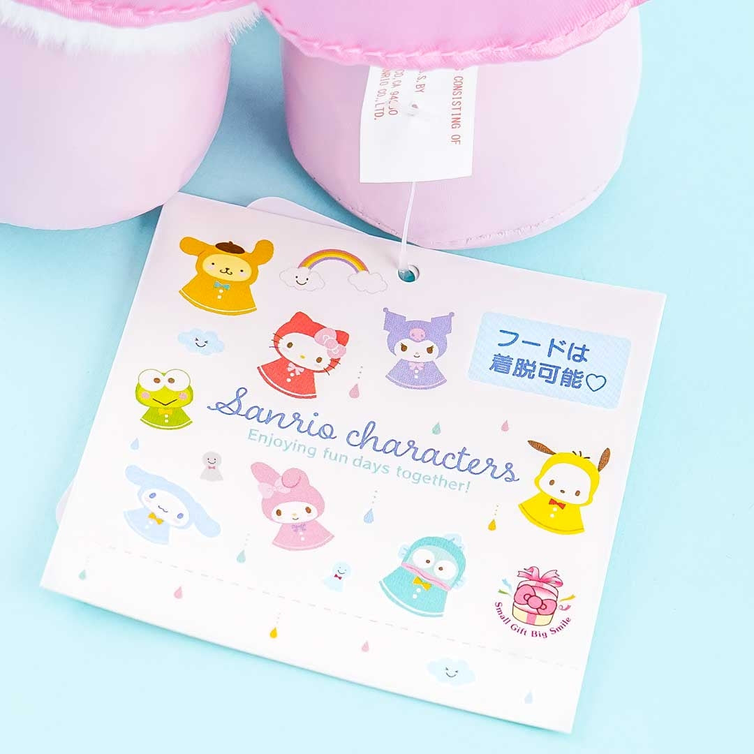 My Melody Raincoat Plushie - Medium