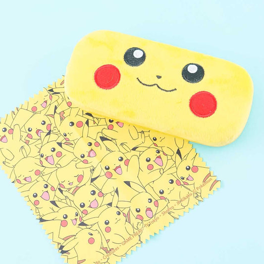 Pokemon Pikachu Fluffy Eyeglass Case