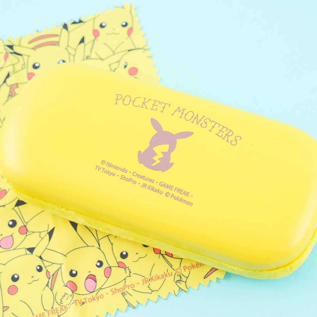 Pokemon Pikachu Fluffy Eyeglass Case