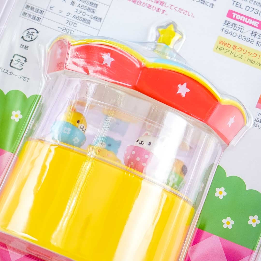 Torune Coffee Cup Animal Ride Bento Stick Set - 4 pcs