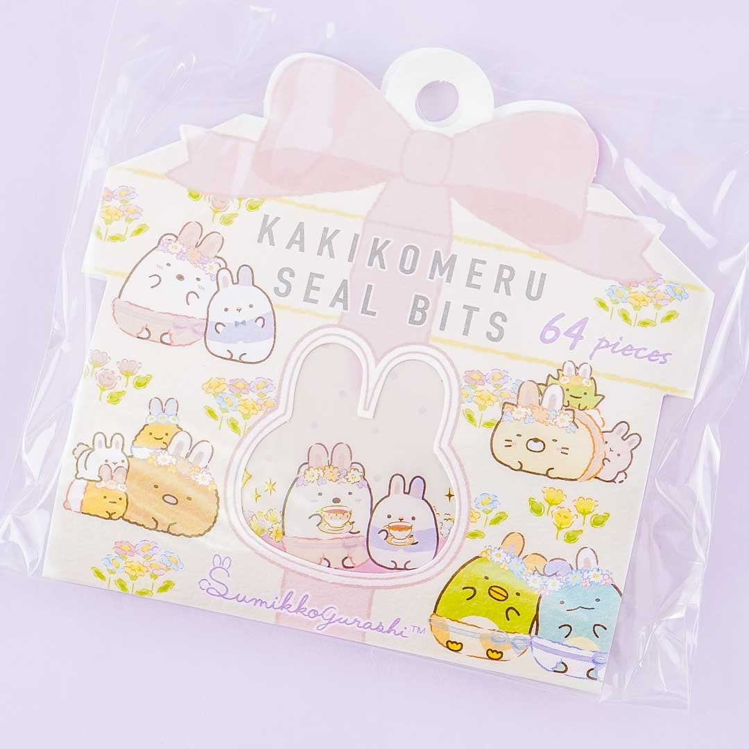 Sumikko Gurashi Spring Bunnies Seal Bits