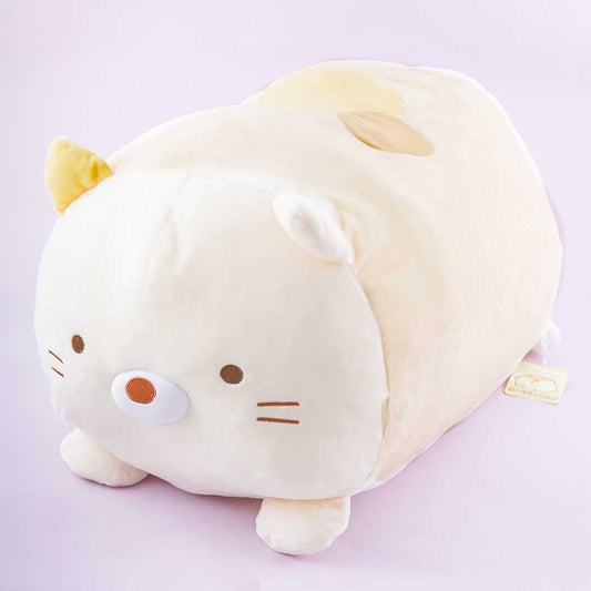 Sumikko Gurashi Plushie Roll Cushion - Neko