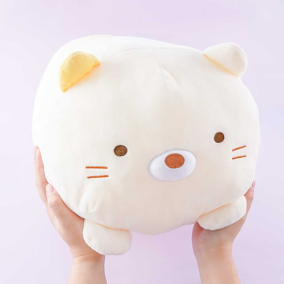 Sumikko Gurashi Plushie Roll Cushion - Neko
