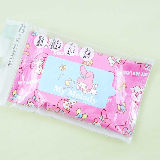 My Melody Wet Tissue Pack - Soap - 15 pcs