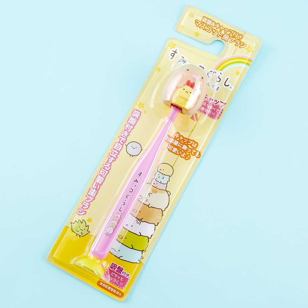 Sumikko Gurashi Standing Toothbrush - Tonkatsu & Ebifurai