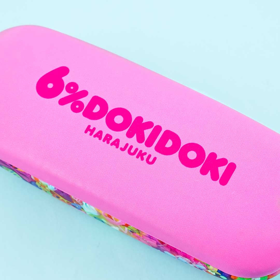 6%DOKIDOKI Rainbow Stash Eyeglass Hard Case